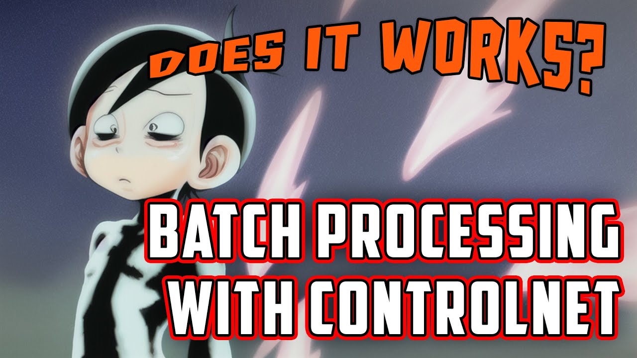 Batch processing with ControlNet in Stable Diffusion, does it works?
