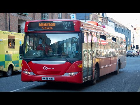 Awful: Go North East 5247 (NK56KHT) Scania CN230UB/Scania Omnicity