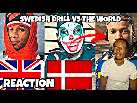 AMERICAN REACTS TO Swedish Rap vs world ( DIZZY, NOAD, CENTRAL CEE, DIGGA D, HOTBOII) NO EINÁR?!?!!