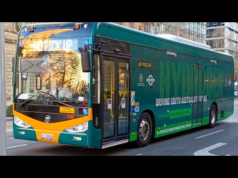 1788 Foton FTH12 Hydrogen bus Adelaide Metro owned by Transit Systems Australia