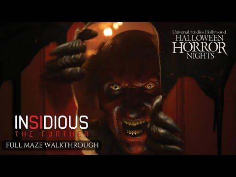 Insidious: The Further | Halloween Horror Nights 2024 | FULL MAZE WALK THROUGH