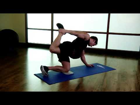 All Fours Quad Stretch   Exercise Videos &amp; Guides   Bodybuilding com