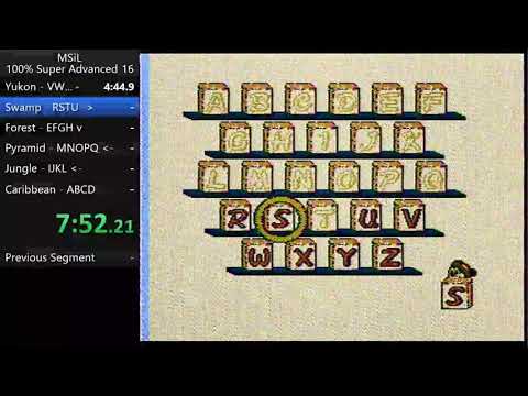 Mickey's Safari in Letterland (NES) 100% Super Advanced Speedrun in 29:20