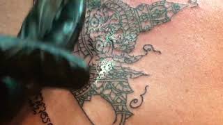 preview picture of video 'Sak Yant bamboo tattoo koh lanta'