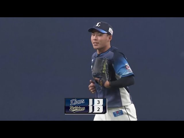 【7回裏】リードを守った!! ライオンズ・水上由伸が一打同点のピンチをしのぐ!! 2022年7月6日 オリックス・バファローズ 対 埼玉西武ライオンズ