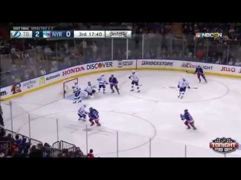Tampa Bay Lightning vs  New York Rangers game 5 eastern conference final