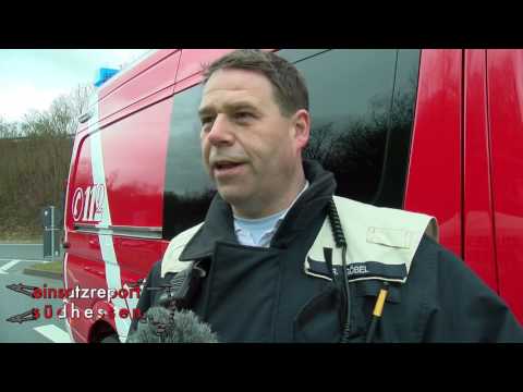 Tödlicher Verkehrsunfall auf B426 bei Nieder-Ramstadt - 28.02.2017