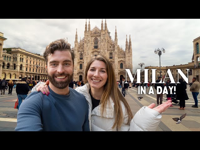 Travel vlog - Perfect Day in MILAN, ITALY | Everything to Eat, See, & Do in 24 Hours