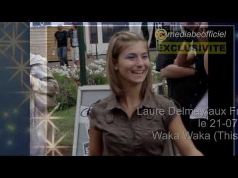 document exclusif 05 Laure Delmay chante Shakira - Waka Waka (This Time for Africa)