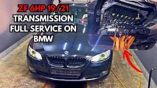 How To Replace Oil + Filter On ZF 6HP Automatic Transmission BMW 3 Series