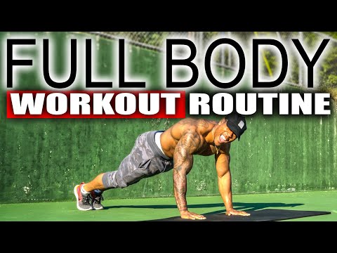 20 MINUTE FULL BODY WORKOUT FOR BEGINNERS(NO EQUIPMENT)