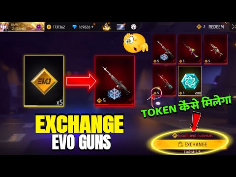 New Evo Vault Event Free Fire | How To Get Evo Gun Exchange Token | ff new event