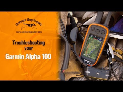 Garmin Alpha 100 Troubleshooting Common Issues