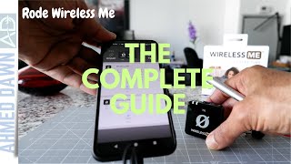 Video thumbnail for Rode Wireless Me - The Complete Beginners Guide - Instruction Manual by A Dawn