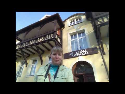 Обзор отеля, виллы Diament в Кудова-Здруй, Польша.2019 год.Willa Diament in the Kudowa-Zdroj.