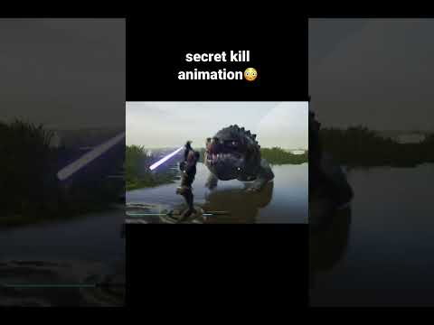 SECRET kill animation in Jedi Fallen order (scrapped animation)