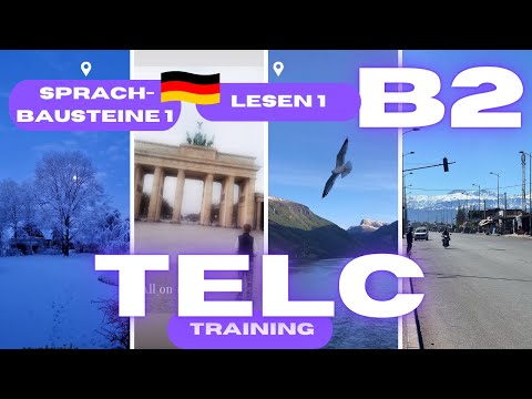 TELC B2 Training – Sprachbausteine 1 & Lesen Teil 1