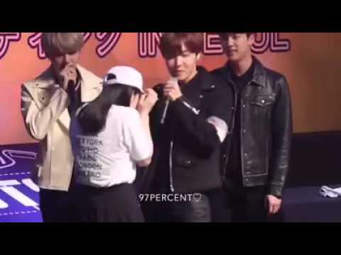 BTS with fangirl