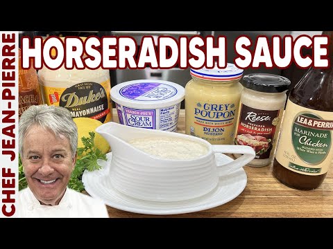 Easy to Make Horseradish Sauce | Chef Jean-Pierre