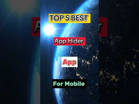 Top 5 Best App Hider Apps for Mobile #apps #azhar_tech #shorts #apphider