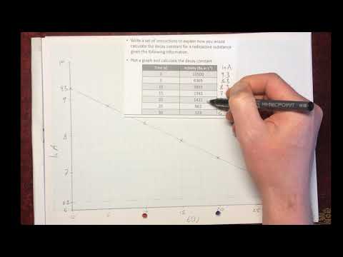 A Level Physics Unit 3.5 Decay Equations - Example 3b