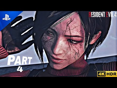 (PS5) RESIDENT EVIL 4 REMAKE SEPARATE WAYS Walkthrough Gameplay Part 4 - Ada Infected [4K60FPS] HDR