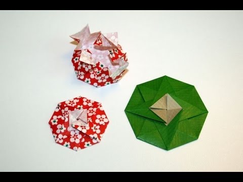 Origami tutorial - Octogonal tato