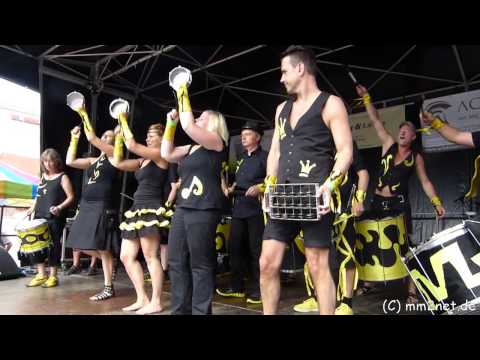 CSD Nürnberg 2015 - Sambagruppe Vincivi [Sa. 01.08.2015]