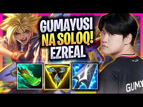 GUMAYUSI IS A GOD WITH EZREAL IN NA SOLOQ! - T1 Gumayusi Plays Ezreal ADC vs Ashe! | Season 2025