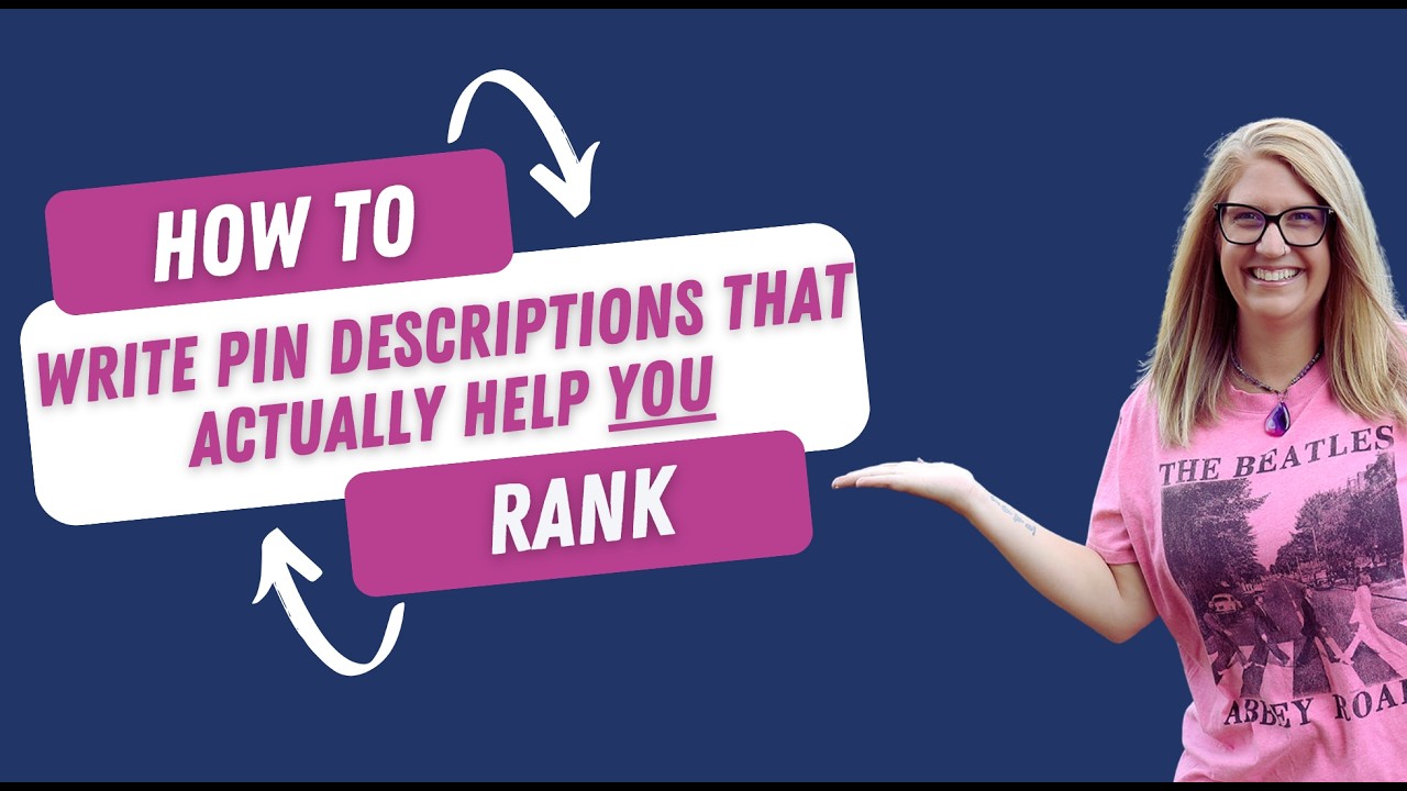 How to Write Pin Descriptions That Actually Help You Rank with Angela Agranoff