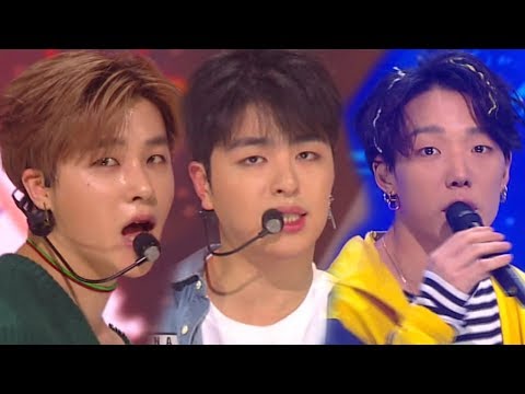 《EXCITING》 iKON - Rubber Band @ Inkigayo 20180325