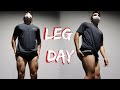 CRAZY LEG DAY | 15 YEAR OLD BODYBUILDER SMASHES LEGS