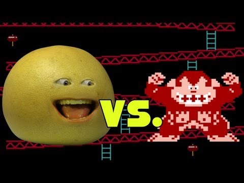 Annoying Orange - Grapefruit Vs. Donkey Kong