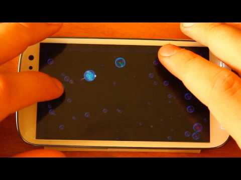 Osmos HD / Samsung Galaxy S3 I9390 gaming / Android 4 - gameplay [HD]