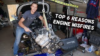 DODGE DART ENGINE MISFIRE. WHAT CAUSES ENGINE MISFIRE P0300 P0301 P0302 P0303 P0304