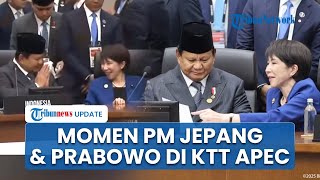 Momen PM Jepang Dekati Prabowo Sampai Geser Kursi saat RI1 Sibuk Menulis di KTT APEC, Dipantau Menlu