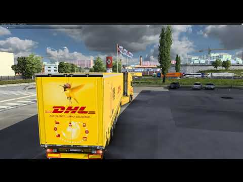 Combo Scania R NG DHL 1+3