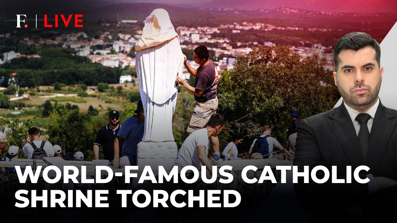 Bosnia: Virgin Mary Statue Defaced, Shrine Set Ablaze Before Major Pilgrimage | Firstpost Live