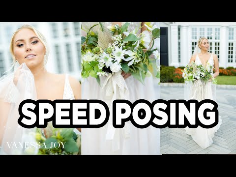 Speed Wedding Posing Tutorial: How to POSE a Bride (FAST)