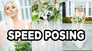 Speed Wedding Posing Tutorial: How to POSE a Bride (FAST)