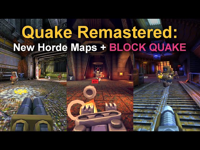 Block Quake mod turns the FPS into a LEGO game