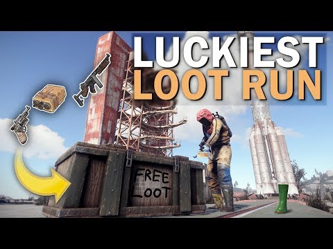 The LUCKIEST START - Rust Solo Survival