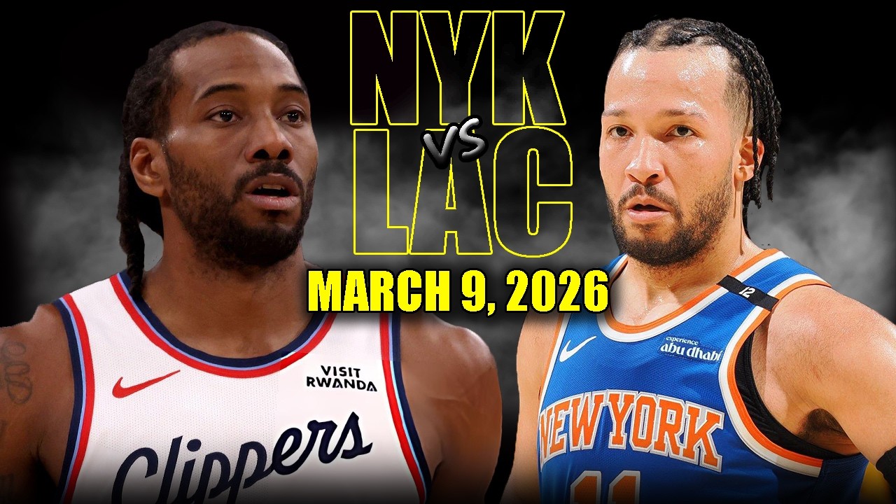 03월10일 뉴욕닉스 LA클리퍼스 NBA 하이라이트