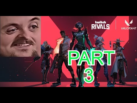 Forsen Plays VALORANT Twitch Rivals - Part 3 (With Chat)