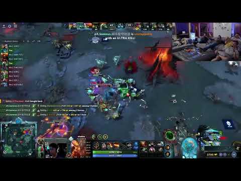Gorgc, Notail, Grubby, Khezu & PLD reaction on Somnus OD getting RAMPAGE vs Entity