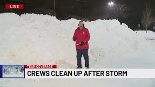 New Haven in cleanup mode after big snowstorm