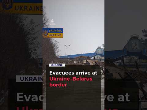 Hundreds expected at Ukraine–Belarus border as humanitarian convoy arrives