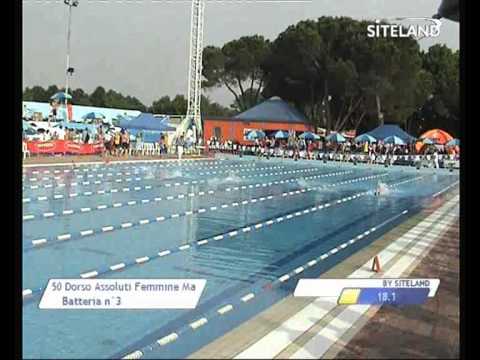 Serie 3 dei 50 Dorso  Assoluti Femmine Master - 12 MEMORIAL ANDREA BETTIOL
