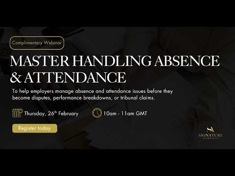 Webinar recording