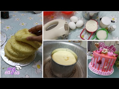 2 pound Tall cake | Vanilla Sponge cake recipe without oven | Vlogs with Safia | with tips